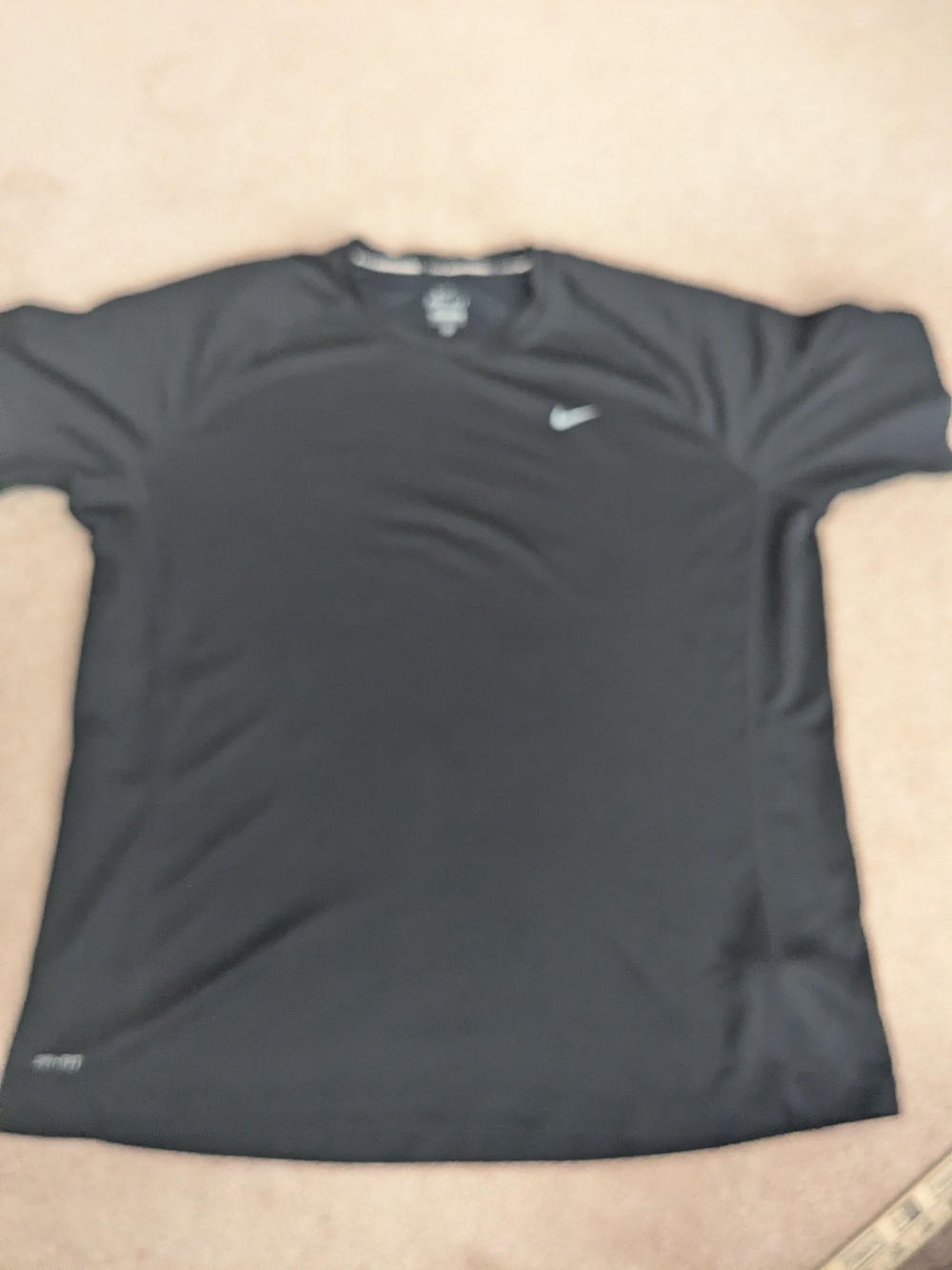 Nike Men’s Black Dri-FIT Short Sleeve Training Tee